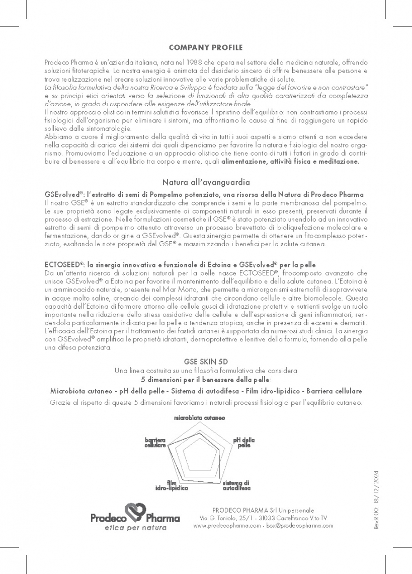 FI.0127.03.GS0 GSE SIMIL ONE®5D 30ML.foglietto.Rev.00.2025.05.26 Pagina 1