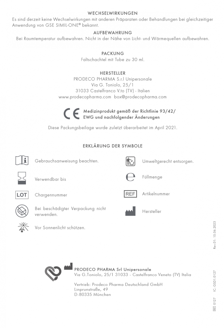 FI.0127.GSD.GSE SIMIL ONE.bugiardino 30 100 ml.Rev.01.2023.06.15 2
