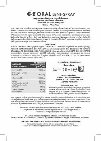FI.0404.01.GS0.GSE ORAL LENI•SPRAY.bugiardino.Rev.R.00.2024.11.05 02 FI.0404.01.GS0.GSE ORAL LENI•SPRAY.bugiardino.Rev.R.00.2024.11.05 02