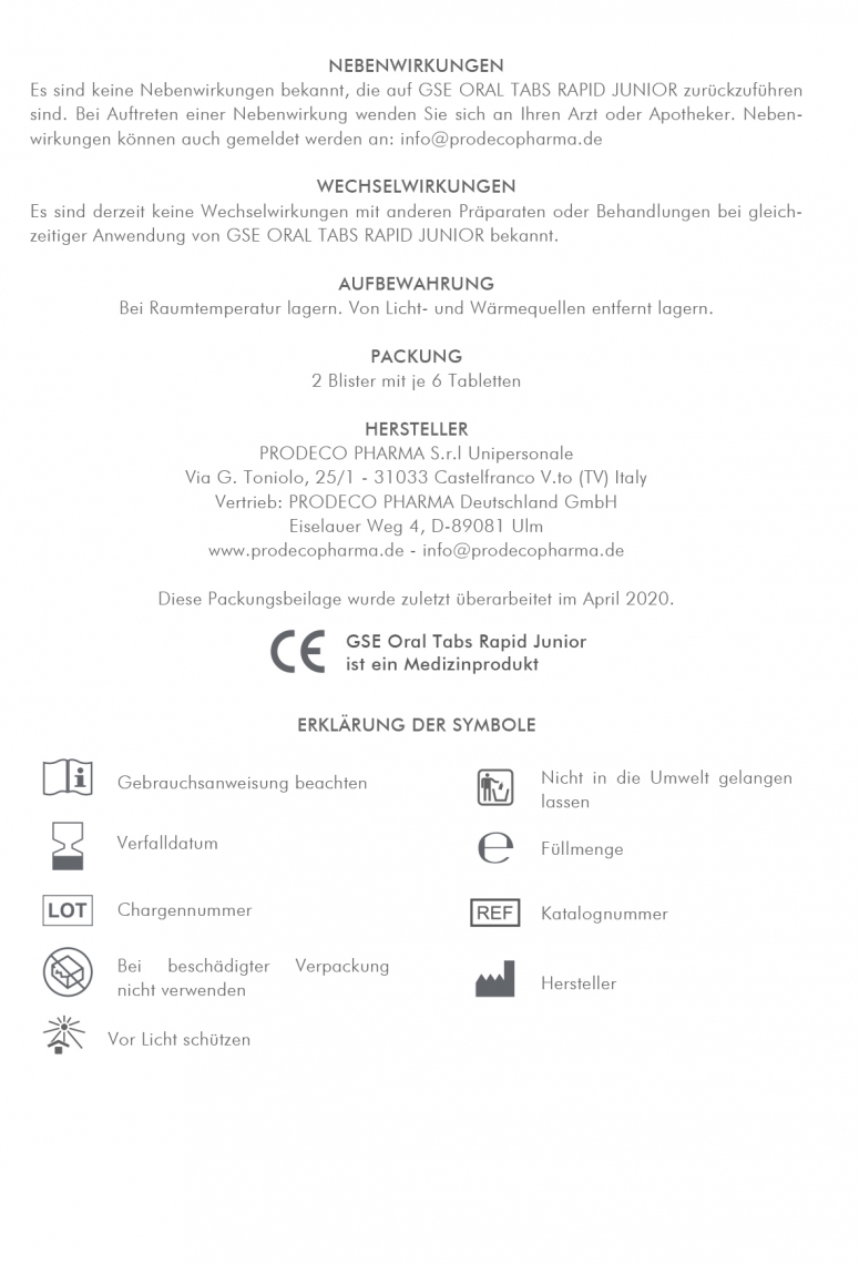 FI.0470.GSD04.GSE ORAL TABS RAPID JUNIOR AGRUMI.bugiardini.Rev.04.2021.06.18 2