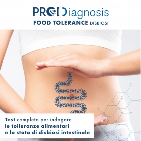 Prodiagnosis food tolerance disbiosi