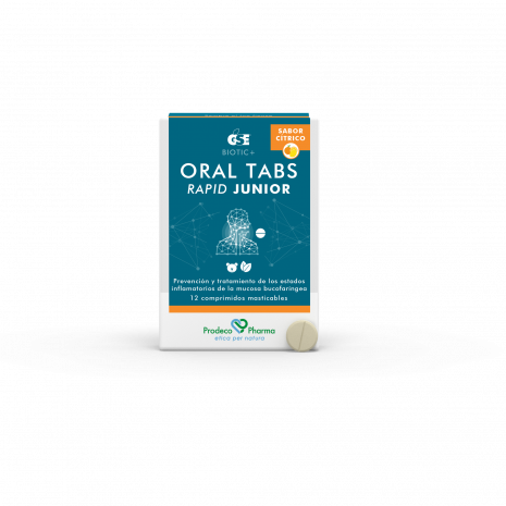 Oral tabs rapid junior citrico