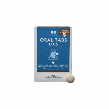 Gse oral tabs rapid liquirizia